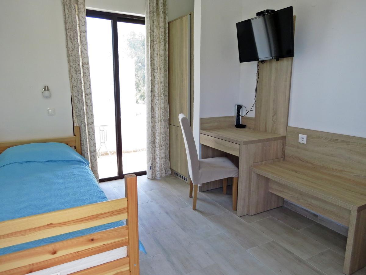 Loukas Beach Rooms Kiotari Exterior foto