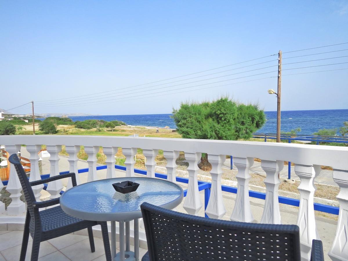 Loukas Beach Rooms Kiotari Exterior foto