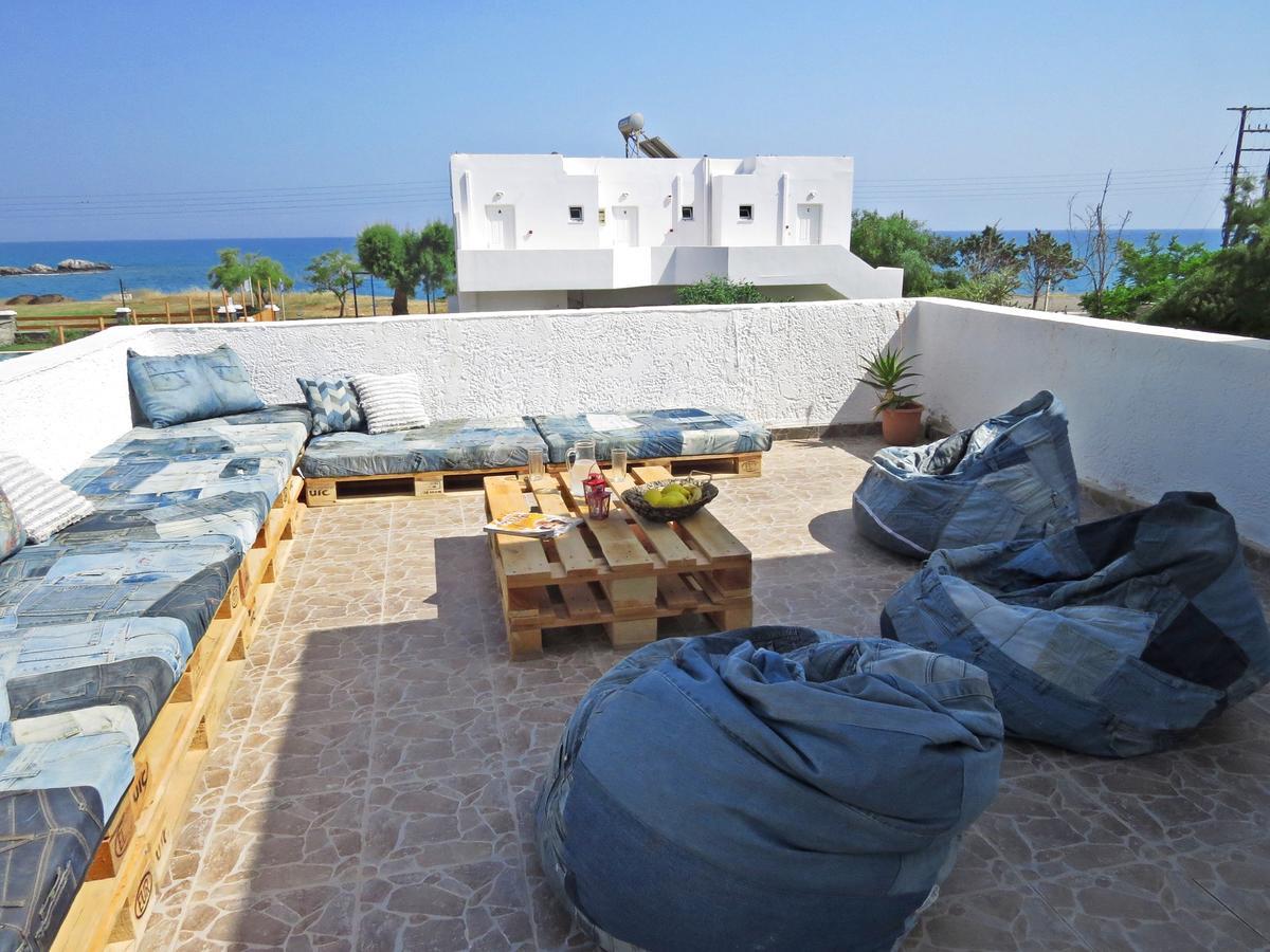 Loukas Beach Rooms Kiotari Exterior foto